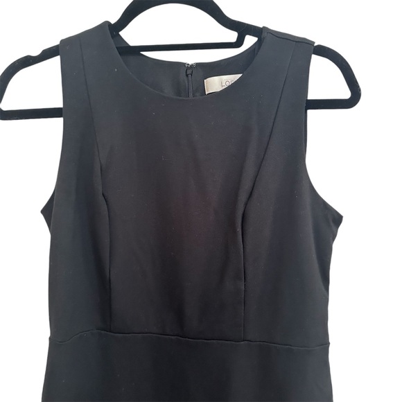 Ann Taylor LOFT Black Short A line Dress in Women’s 6 petite - Picture 2 of 13